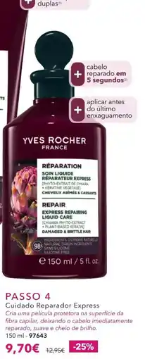 Yves Rocher Yves rocher Cuidado Reparador Express promoção