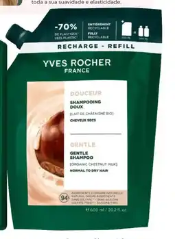 Yves Rocher Recarga Champô Suave promoção