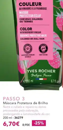 Yves Rocher Máscara Protetora de Brilho Yves Rocher promoção