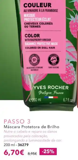 Máscara Protetora de Brilho Yves Rocher