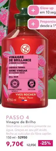 Yves Rocher Yves rocher vinagre de brilho promoção