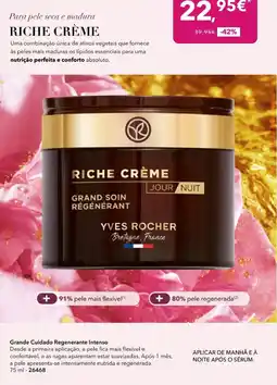 Yves Rocher Riche crème promoção