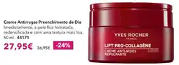 Yves Rocher yves rocher creme anti-rides repulpante promoção