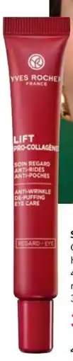 Yves Rocher Creme de Olhos Antirrugas e Antipapos promoção