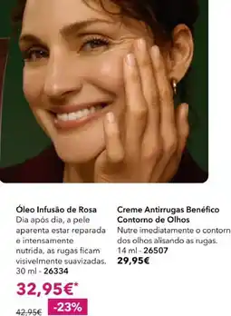 Yves Rocher Óleo Infusão de Rosa promoção