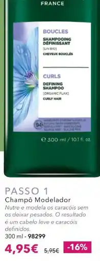 Yves Rocher Champô Modelador promoção