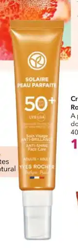 Yves Rocher Creme Protetor Anti-Idade Rosto FPS 50+ promoção