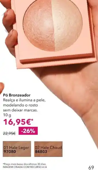 Yves Rocher Pó Bronzeador promoção