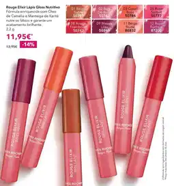 Yves Rocher Rouge Elixir Lápis Gloss Nutritivo promoção