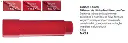Yves Rocher Color + Care Bálsamo de Lábios Nutritivo com Cor promoção