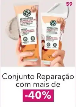 Yves Rocher Conjunto Reparação promoção
