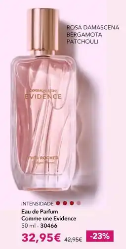 Yves Rocher Yves rocher comme une evidence promoção