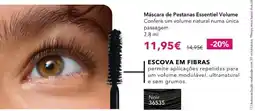Yves Rocher Máscara de Pestanas Essentiel Volume promoção