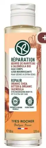 Yves Rocher Óleo de Corpo Ultra-Nutritivo promoção