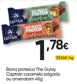Froiz Barra proteica The Gutsy Captain caramelo salgado ou amendoim promoção
