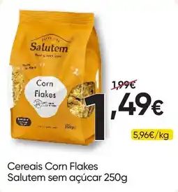 Froiz Cereais Corn Flakes Salutem sem açúcar promoção