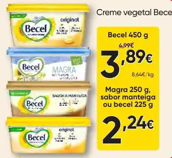 Creme vegetal Becel