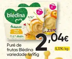 Froiz Puré de frutas Blédina variedade promoção