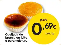 Froiz Queijada de laranja ou leite e caramelo un. promoção