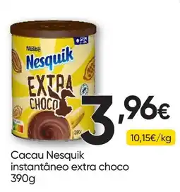 Froiz Cacau Nesquik instantâneo extra choco promoção