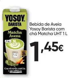 Froiz Bebida de Aveia Yosoy Barista com chá Matcha promoção