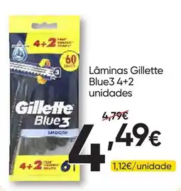 Froiz Lâminas gillette blue3 promoção
