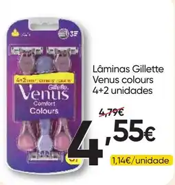 Froiz Lâminas gillette venus colours promoção