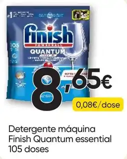 Froiz Detergente máquina Finish Quantum essential promoção