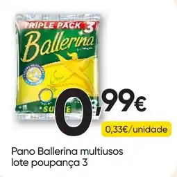 Froiz Pano ballerina multiusos promoção