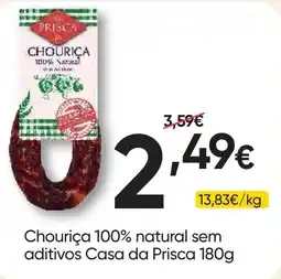 Froiz Chouriza 100% natural sem aditivos Casa da Prisca promoção