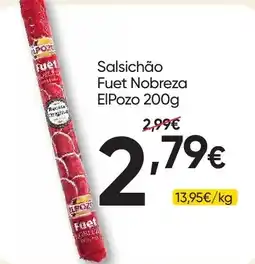Froiz Salsichão Fuet Nobreza ElPozo promoção