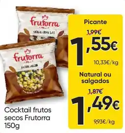 Froiz Cocktail frutos secos Frutorra promoção