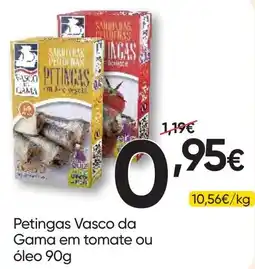 Froiz Petingas Vasco da Gama em tomate ou óleo promoção