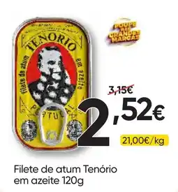 Froiz Filete de atum tenório em azeite promoção