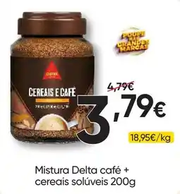 Froiz Mistura Delta café + cereais solúveis promoção