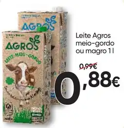 Froiz Leite meio-gordo Agros promoção