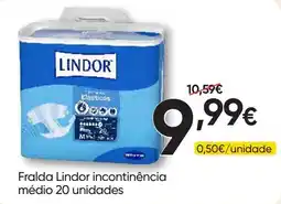 Froiz Fralda lindor incontinência médio promoção