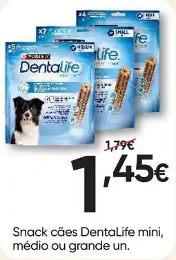 Froiz Snack cães DentaLife promoção