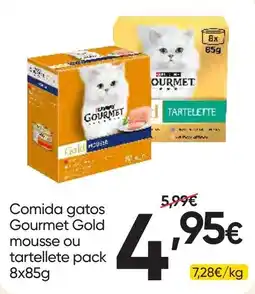 Froiz Comida gatos Gourmet Gold mousse ou tartellete pack promoção