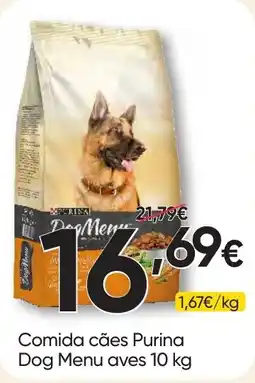 Froiz comida cães purina dog menu aves promoção