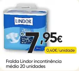 Froiz Fralda Lindor incontinência médio promoção