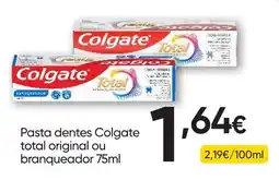 Froiz Pasta dentes colgate total original ou branqueador promoção