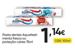 Froiz Pasta dentes aquafresh promoção