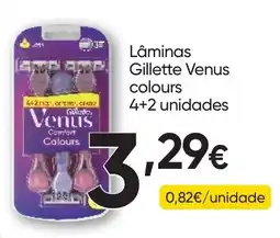 Froiz Lâminas Gillette Venus colours promoção