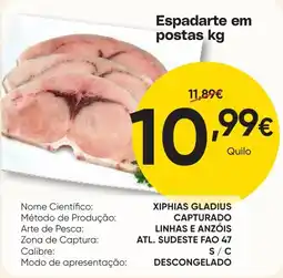 Froiz Espadarte em postas promoção
