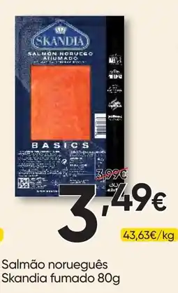 Froiz Salmão norueguês skandia fumado promoção