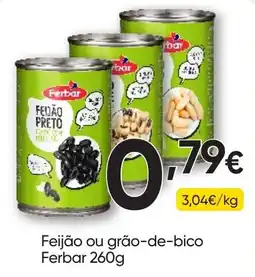 Froiz Feijão ou grão-de-bico Ferbar promoção