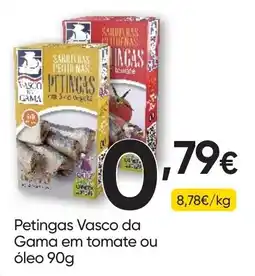 Froiz Petingas vasco da gama em tomate ou óleo promoção