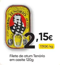 Froiz Filete de atum tenório em azeite promoção