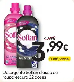 Froiz Detergente Soflan classic ou roupa escura promoção